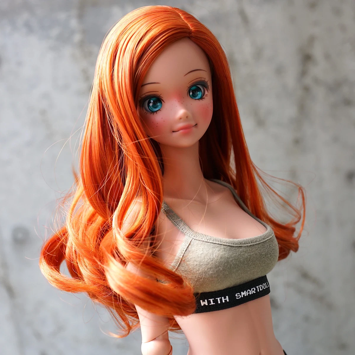 Smart Doll Monday Tea Wig Sports Bra Set Figure Doll 1/3 Scale Height 60cm