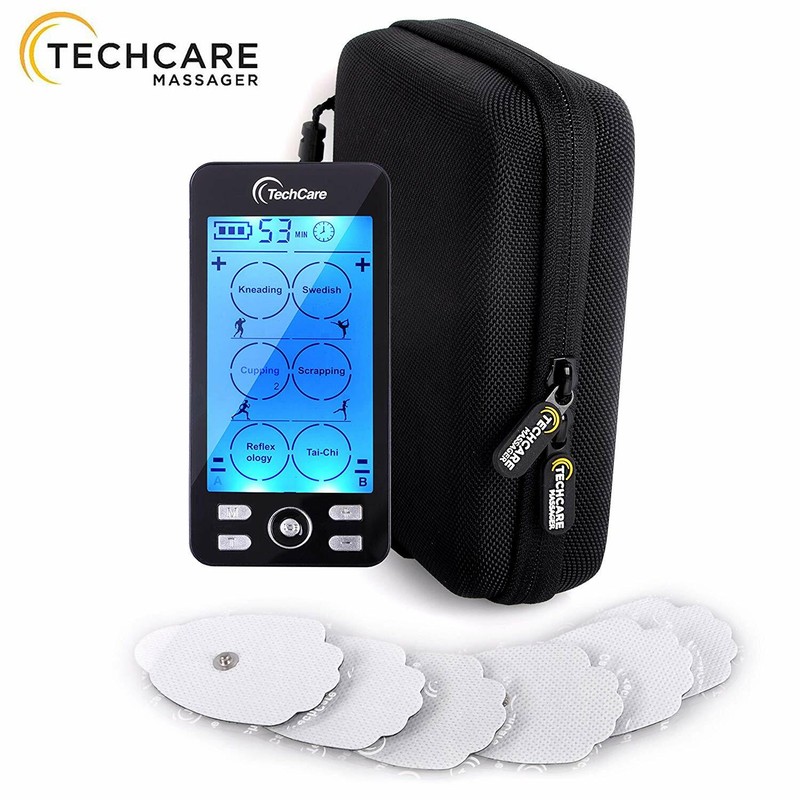 Rechargeable Tens Ems Unit Pain Relief Therapies Device 24 Modes Dual Channel Rechargeable Tens Ems Unit Pain Relief Therapies Device 24 Modes Dual Channel