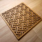 Roman Art Deco Decorative Screen Radiator Cabinet square MDF Panel 2ftx2ft 013