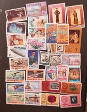 NICARAGUA Stamp Lot Used Unused MH  T12817