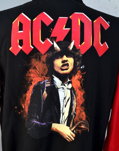 Giacca AC/DC Varsity Highway To Hell merce con licenza MXV ACDC srsx - Foto 3 di 9