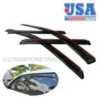 US IN-CHANNEL Window Visor Sun Vent Rain Guard For 2011-2021 Jeep Grand Cherokee