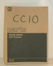 Caterpillar Lift Truck Parts Manual M40D M50D (SEBN2617-02) {P3008}