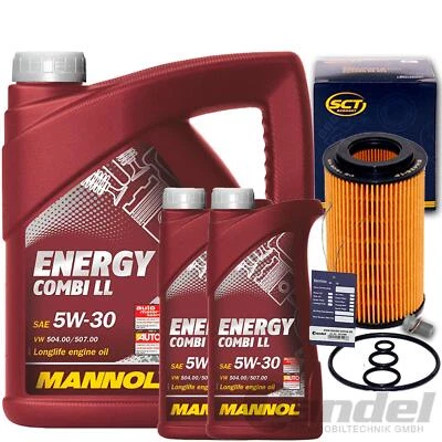 ÖLFILTER FILTER+MANNOL 5W30 ÖL für MERCEDES A B C E KLASSE W 176 246 204 212