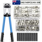 Crimping Pliers Cable Plug Crimping Tool Battery Cable Lug Hex Crimper 6-50mm²