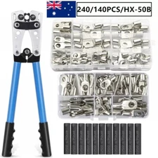 Crimping Pliers Cable Plug Crimping Tool Battery Cable Lug Hex Crimper 6-50mm²