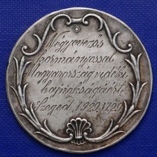 1929 RUDDER REGATTA DUNUBE / SZEGED FANTAZYJNA RYBA DELFINA ? / KALIGRAFIA