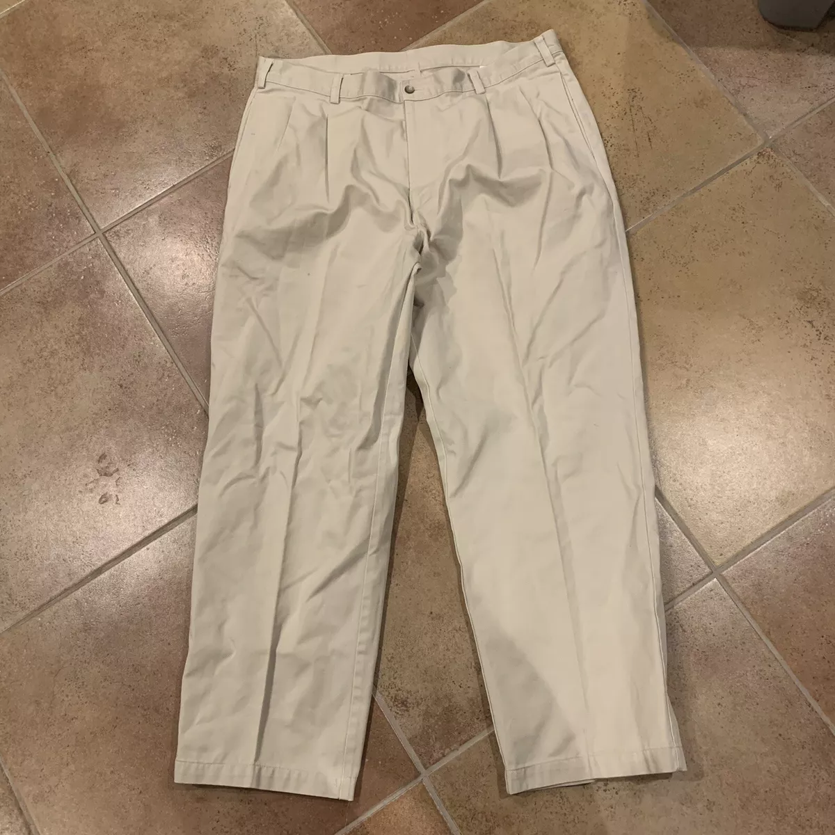 Vintage 60s 70s BROOKS BROTHERS Chino Pants Men's Sz 40x32