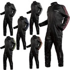 Combinaison Antipluie Doublure Nylon Etanche Motard Moto Sport Reflechissant 1pc