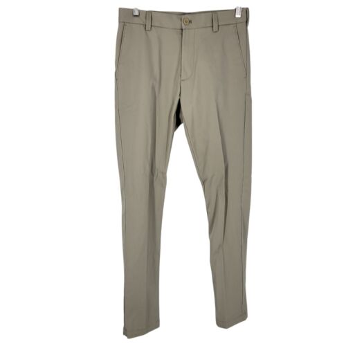 NWT IZOD American Chino 29x32 Flat Front Slim Fit Non-Iron Khaki Pants
