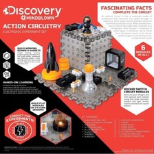 Discovery Mindblown Action Circuitry Electronic Experiment Set New Open Box