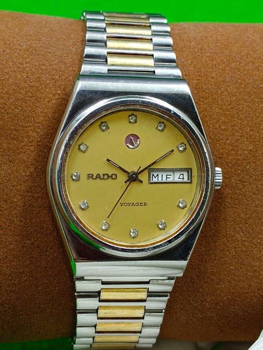 vintage RADO VOYAGER watch 25 Jewels Automatic Day / Date Indicator - Picture 4 of 15