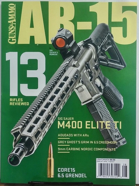 Guns Ammo Ar 15 Oct 2017 Magazine Sig Sauer M400 Elite T In Slv For Sale Online Ebay