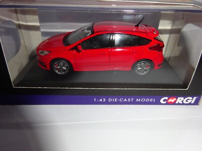 Vanguards Corgi VA15303  Ford Focus MK3 ST-3 Race Red.