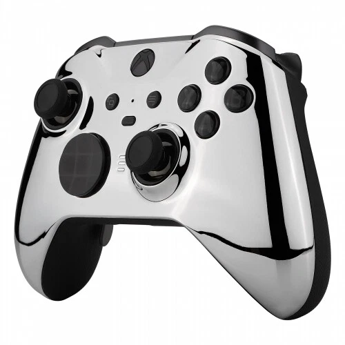 Chrome Silver XBOX ONE ELITE 2 Series SMART Custom Modded Controller Mods FPS - Image 4 of 4