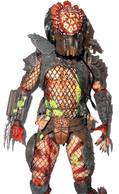 Predator Neca 2012 toys r us exclusive BLOODY CITY HUNTER battle