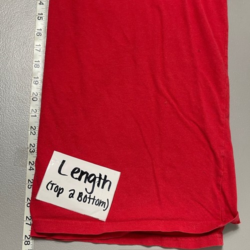 North Face Shirt Mens Size XL Red SS Casual Cotton Short Sleeve Pullover Tee - Picture 10 of 10