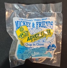 Vintage 1993 McDonald's Happy Meal Toy Mickey  Friends Epcot Chip in China