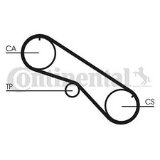 CONTINENTAL CTAM CT818 Zahnriemen für TOYOTA