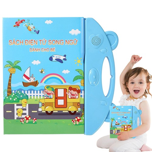 1pc Educational Sound Talking Book Toy for Preschool Toddler Boy Girl Children - Picture 5 of 14