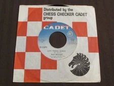 RAY BRYANT CITY TRIBAL DANCE b/w LITTLE SUZI 7" 45 1967 CADET 5580 SOUL JAZZ VG