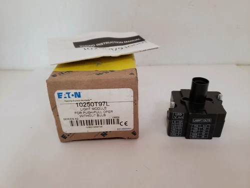 EATON 10250T97L LIGHT MODULE W/OUT BULB BAYONET B ASE LED SERIES A2 NIB