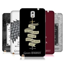 OFFICIAL HBO GAME OF THRONES GRAPHICS SOFT GEL CASE FOR SAMSUNG PHONES 2