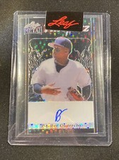 2023 Leaf Metal Baseball - Brailer  Guerrero -BLACK  Thrillerz Auto1/1