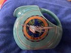 Fiesta  Ware Juice Pitcher Turquoise HLCCA 1943 Clipper Plane  2011