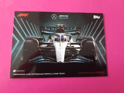 2022 Topps Lights Out Formel 1 Mercedes AMG Powertrain 