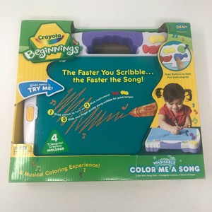 Crayola Beginnings Washable Color Me a Song 24M+ Washable NEW | eBay
