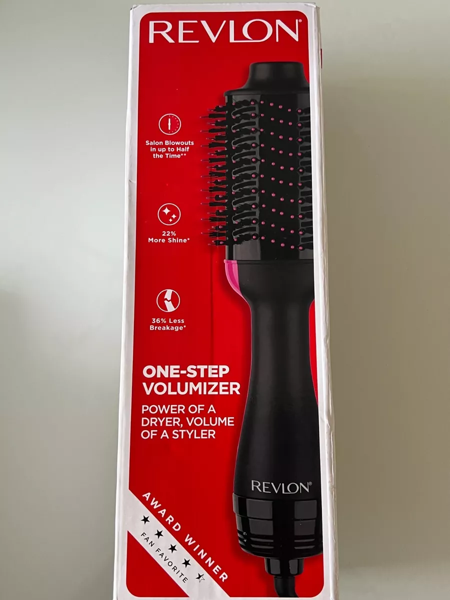 Revlon One-Step Hair Dryer And Volumizer Hot Air Brush Black New In Box US  Stock