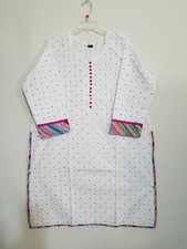 INDIAN ETHNIC WEAR POLKA PRINT KURTI SIZE 50".