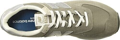 ML574GLI スニーカー クリーム/ネイビー 5.5 New Balance Men's 574 Classic Core Sneakers ML574EVG US Size