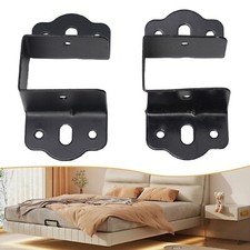 Heavy duty Metal Bed Connecting Connector Brackets Fixings Centre Support