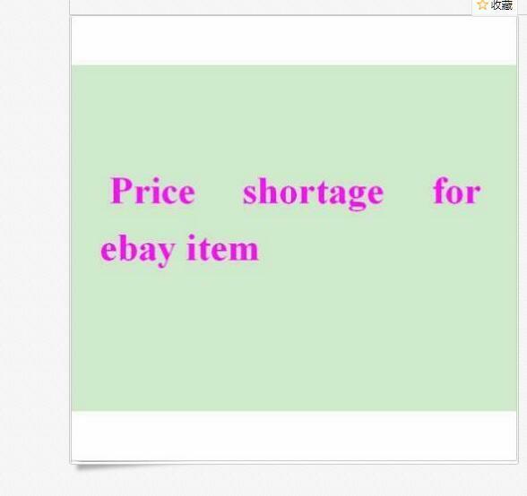 Special Link Extra Money Additional Cost Price shortage for ebay order b De laatste prijs van het product