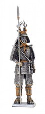 Italfama Samurai Painted Tin Figure 12cm Collectible Italy