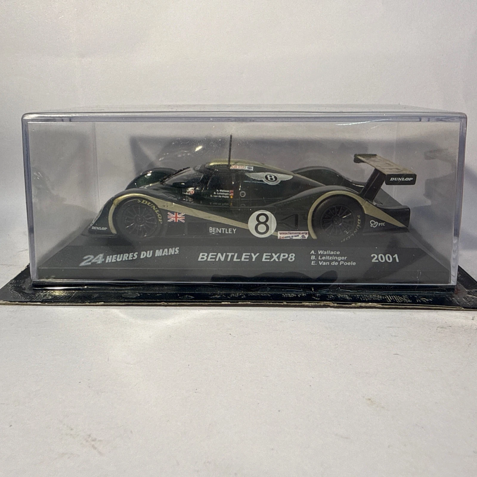 Voiture Miniature Formule 1 Bentley EXP8 24h Du Mans 2001
