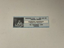 Jukebox 33 LP Title Strip Gordon Lightfoot Sundown