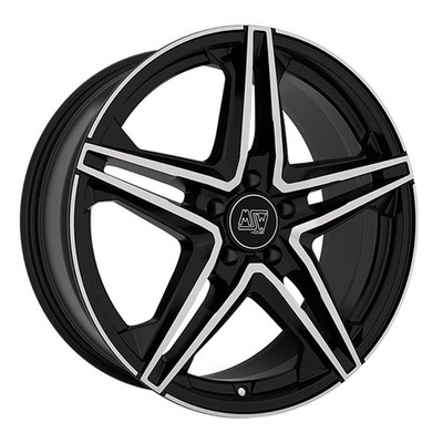 ALUFELGE MSW MSW 31 FUR MERCEDES-BENZ CLASSE E COUPE 8.5X18 5X112 GLOSS BLACK F