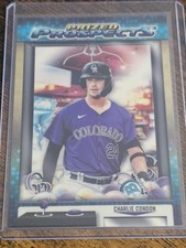 2025 Bowman Chrome Charlie Condon SUPERFRACTOR True 1/1!! #PP-20 Rockies #1 SSP