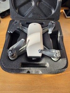 DJI Spark Drone -  (Body Only) Alpine White (Missing Feet- Read Description)