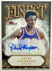 David Thompson Finest Autographs 2024-25 Topps Finest Basketball Denver Nuggets
