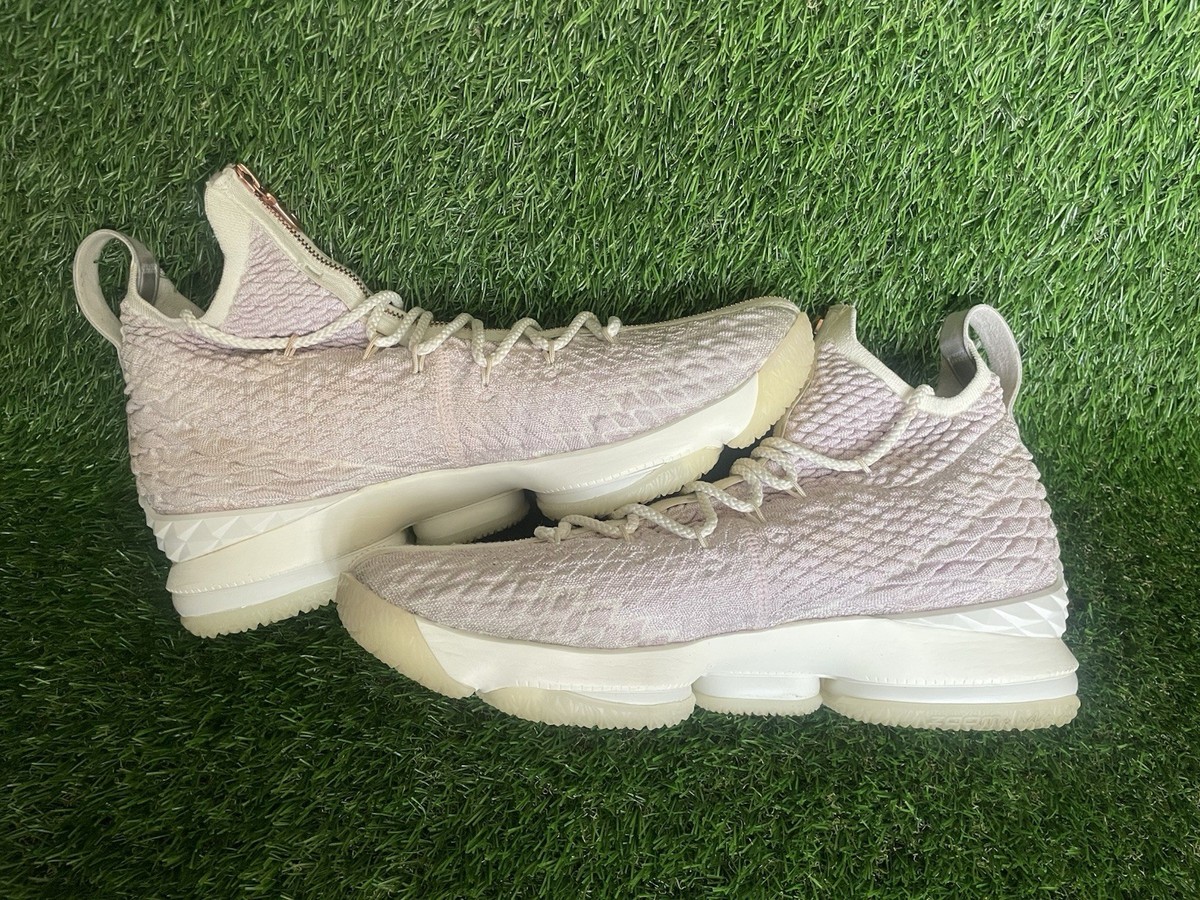Nike LeBron 15 XV Performance Kith Rose Gold Size 13 | eBay