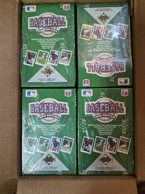 1990 Upper Deck Baseball Edition Sealed Box Unopened