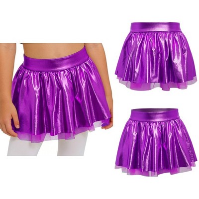 Mädchen Tutu Cheerleading Rock Gymnastik Outfits Geburtstag Ballett Leistung