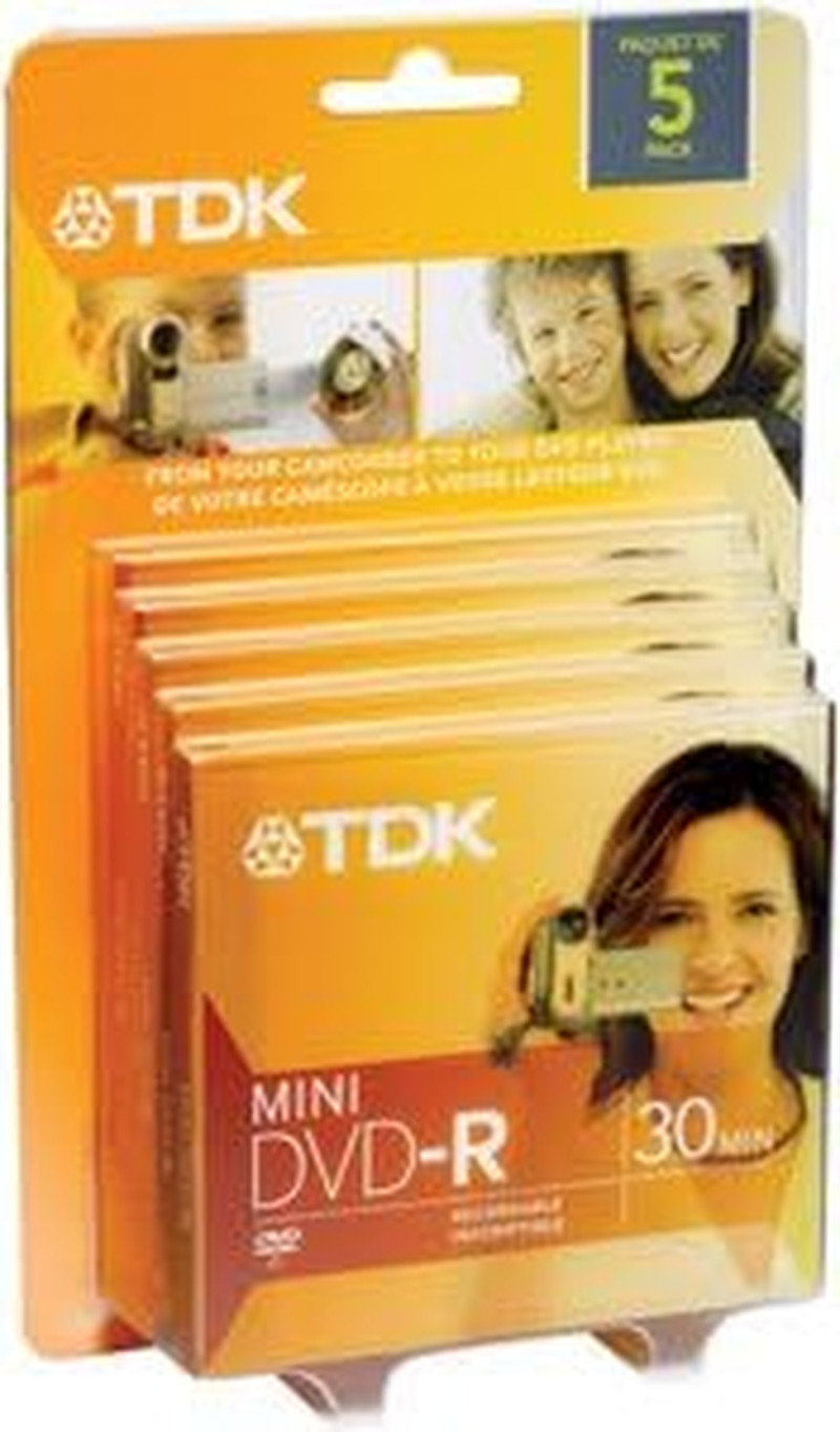 ELECTRONICS DVD-R14RCL5 MINI DVD DISC CAMCORDER