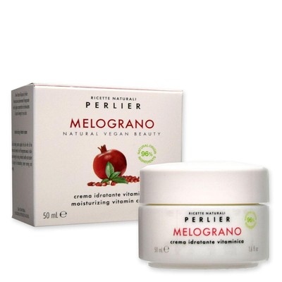 Gesichtscreme Vegan Feuchtigkeitscreme Perlier Granatapfel Vitamine 50 ML Frau