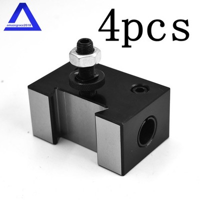 4 × AXA 250-104 #4 Quick Change Heavy Duty Boring Bar Tool Post Holder