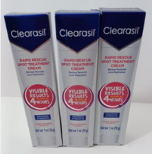 x6 7/26 Clearasil, Cream Rapid Rescue Spot Cream with Benzoyl Peroxide Medicatio